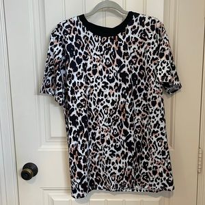 Lucky More Leopard Print Top - 2XL